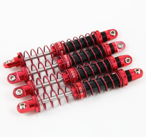 4PC GDS Racing Shock Damper 100mm For 1/10 Rc Car Crawler